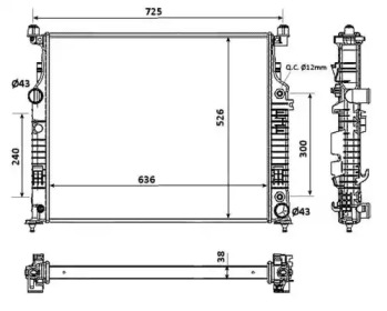 Теплообменник WILMINK GROUP WG1722735