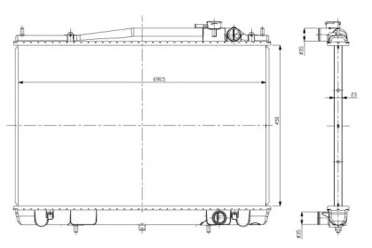 Теплообменник WILMINK GROUP WG1723038