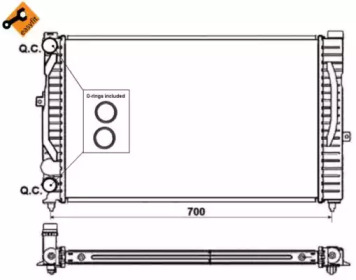 Теплообменник WILMINK GROUP WG1723237