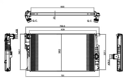 Теплообменник WILMINK GROUP WG1723362