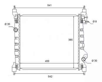 Теплообменник WILMINK GROUP WG1723404