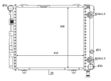 Теплообменник WILMINK GROUP WG1723636