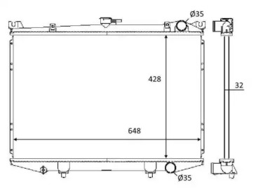 Теплообменник WILMINK GROUP WG1723641