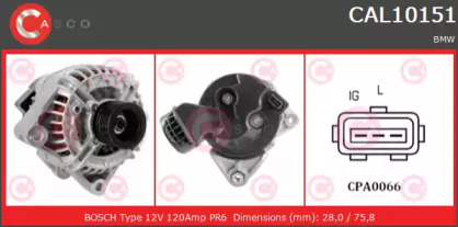 Генератор CASCO CAL10151AS