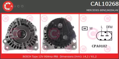 Генератор CASCO CAL10268AS