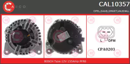 Генератор CASCO CAL10357GS