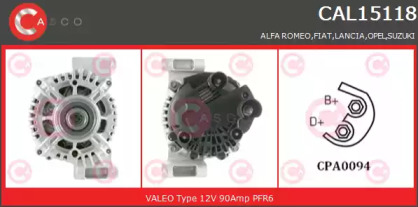 Генератор CASCO CAL15118AS