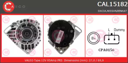 Генератор CASCO CAL15182AS