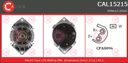 Генератор CASCO CAL15215GS