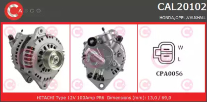 Генератор CASCO CAL20102OS