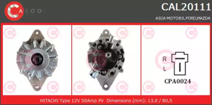 Генератор CASCO CAL20111AS