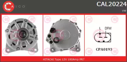 Генератор CASCO CAL20224GS