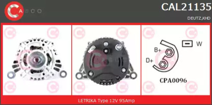 Генератор CASCO CAL21135GS