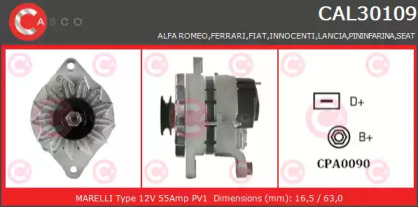 Генератор CASCO CAL30109RS