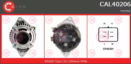 Генератор CASCO CAL40206RS