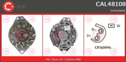 Генератор CASCO CAL48108GS