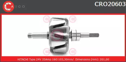 Ротор CASCO CRO20603AS