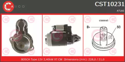 Стартер CASCO CST10231ES