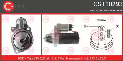 Стартер CASCO CST10293GS