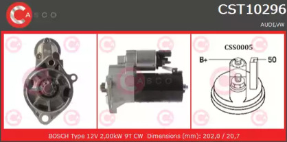 Стартер CASCO CST10296RS