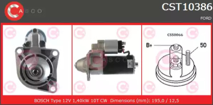 Стартер CASCO CST10386AS