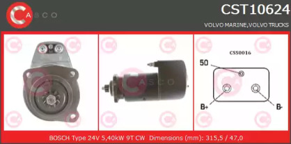 Стартер CASCO CST10624GS