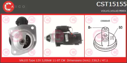 Стартер CASCO CST15155AS