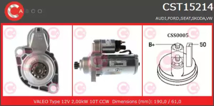 Стартер CASCO CST15214GS