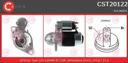 Стартер CASCO CST20122AS