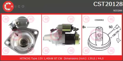 Стартер CASCO CST20128AS
