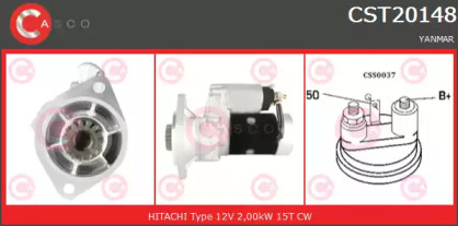 Стартер CASCO CST20148AS