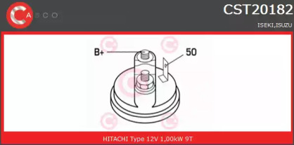 Стартер CASCO CST20182AS