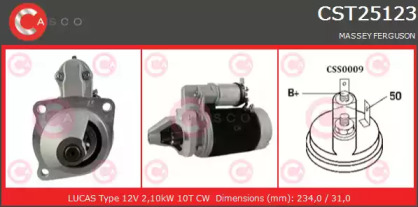 Стартер CASCO CST25123AS