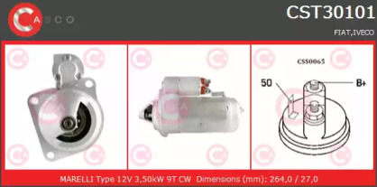 Стартер CASCO CST30101GS