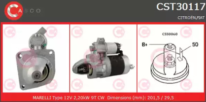 Стартер CASCO CST30117RS