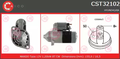 Стартер CASCO CST32102GS
