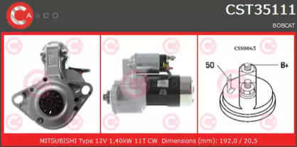 Стартер CASCO CST35111GS