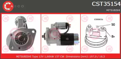 Стартер CASCO CST35154GS