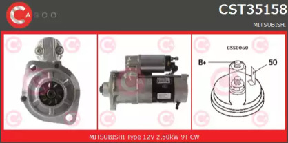 Стартер CASCO CST35158AS