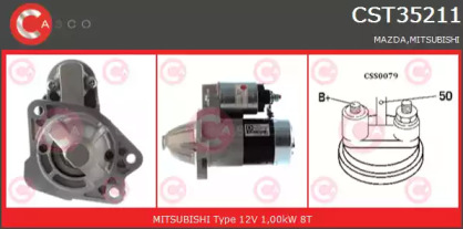 Стартер CASCO CST35211GS