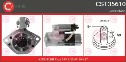 Стартер CASCO CST35610GS