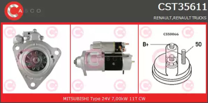 Стартер CASCO CST35611GS