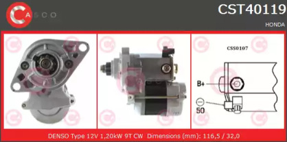 Стартер CASCO CST40119AS