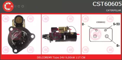 Стартер CASCO CST60605GS