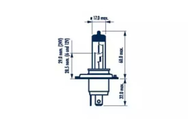 Лампа накаливания NARVA 48901