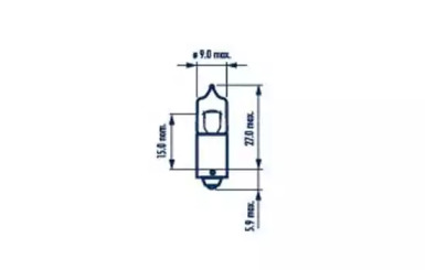 Лампа накаливания NARVA 68163