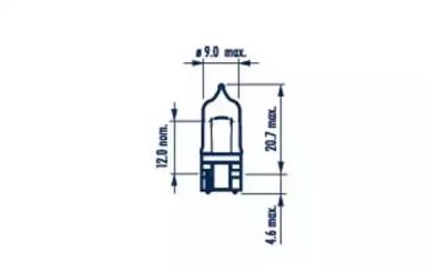 Лампа накаливания NARVA 70761