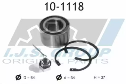 Комплект подшипника IJS GROUP 10-1118