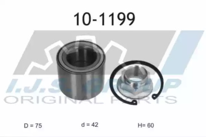 Комплект подшипника IJS GROUP 10-1199