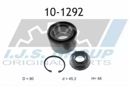 Комплект подшипника IJS GROUP 10-1292